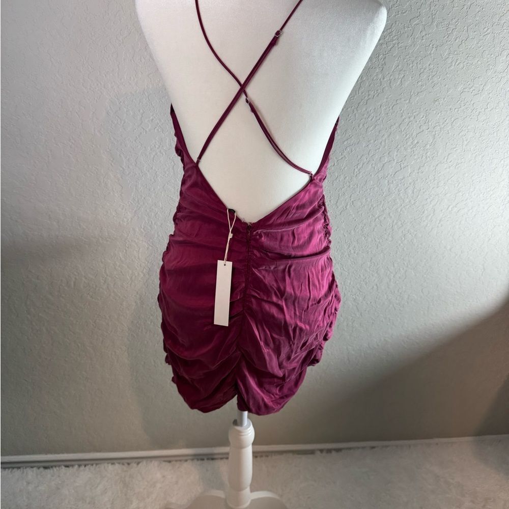 For Love & Lemons Allie Mini Dress Size L NWT - Picture 7 of 11